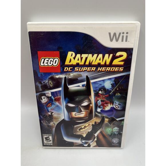 LEGO Batman 2: DC Super Heroes Video Game (Nintendo Wii) **CLEANED & TESTED** - Picture 1 of 5